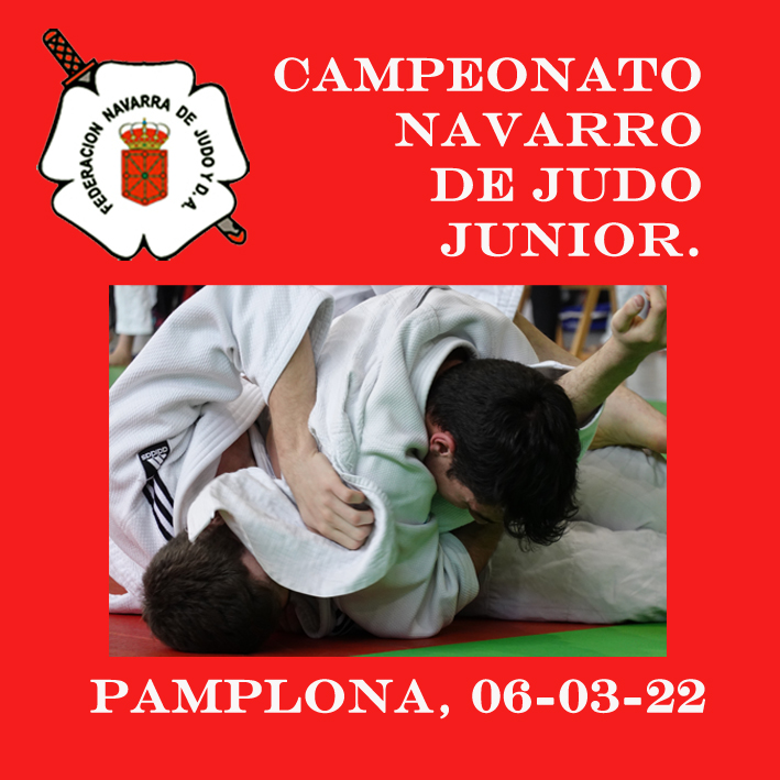 RESULTADOS Y FOTOS CAMPEONATO NAVARRO JUNIOR. Pamplona 06-03-22